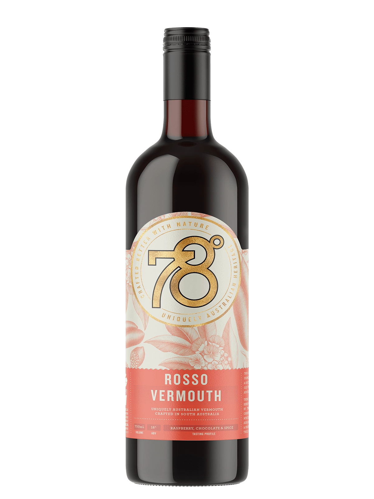 78 Degrees Vermouth Rosso Sweet Vermouth 750ml